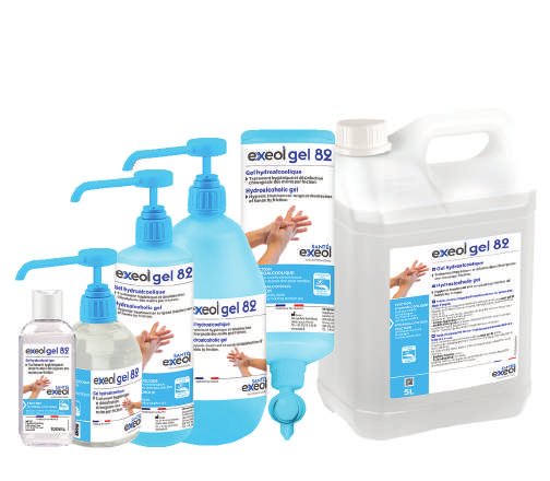 Gel hydroalcoolique thixotropique Aniosgel 800