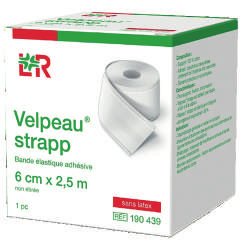 Bande de compression élastique Bande de compression à allongement adhésive Velpeau strapp* court Rosidal K*