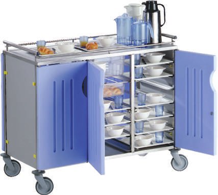 Chariot inox