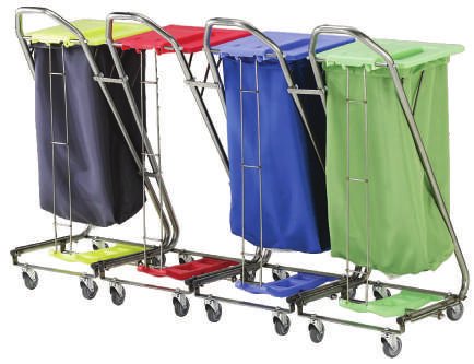 Chariot sacs à linge accrochables