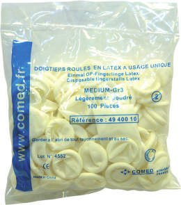 Doigtiers roulés non stériles