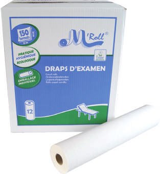 Draps d’examen lisses Ecolabel