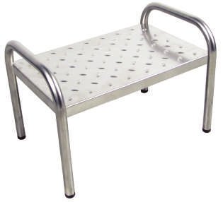 Marchepied inox 1 ou 2 marches