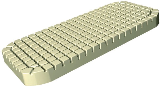 Matelas gaufrier Aplot monobloc Classe IA