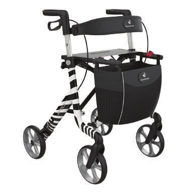 Rollator 4 roues SPACE LX ARTLINE ZEBRA