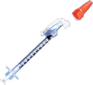 Seringues à insuline BD* SafetyGlide™