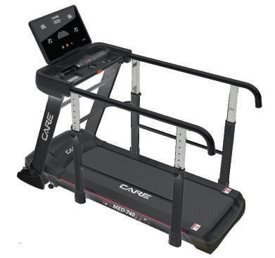 Tapis de course MED-740 avec barres de maintien